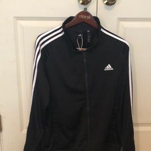 Adidas zip up athletic sweatshirt